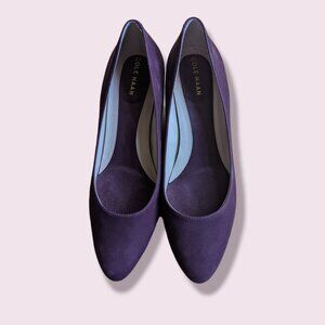 Cole Haan Wine Red Purple Wedges 6.5